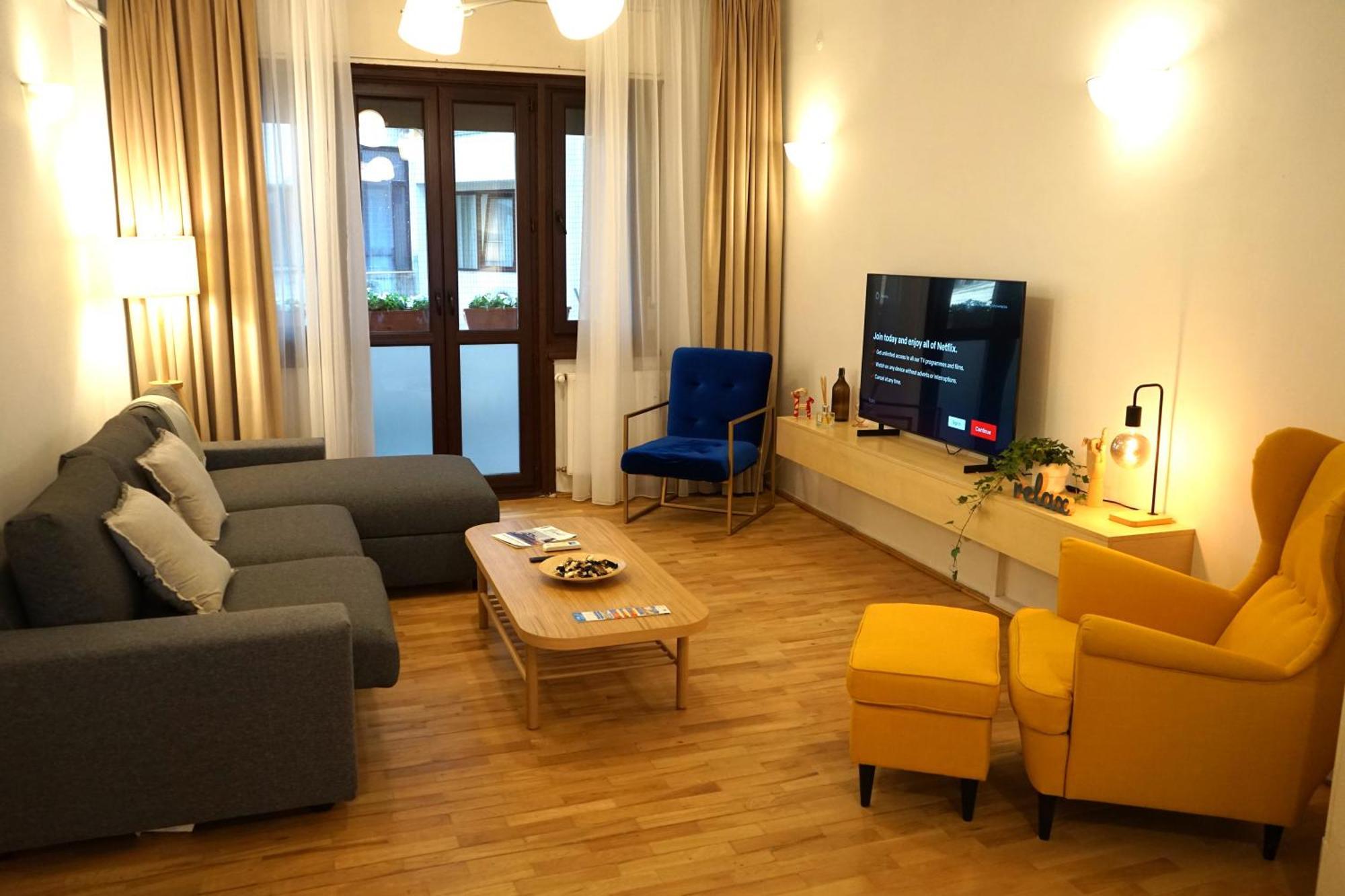Spacious 3Br, 2Bt With 5 Balconies Bucureşti Exterior foto